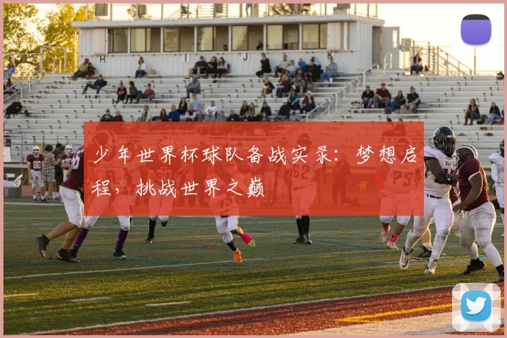 少年世界杯球队备战实录:梦想启程,挑战世界之巅